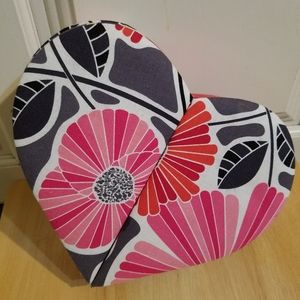 Vera Bradley Heart shaped Jewelry Box